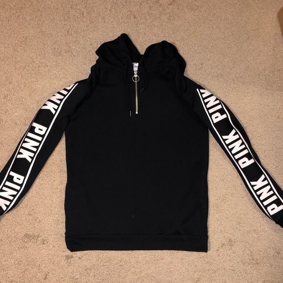 PINK Victoria's Secret Jackets & Blazers - PINK Victoria’s Secret Black Sweatshirt